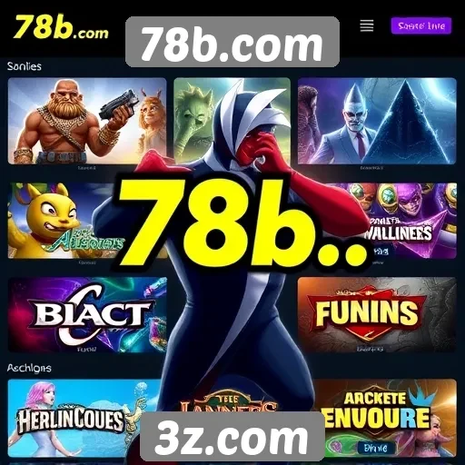 Análise dos jogos disponíveis no site 78b.com