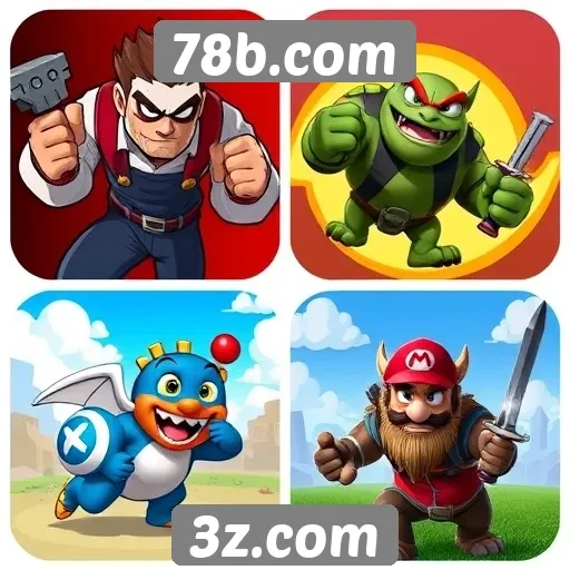 Comparativo de jogos disponíveis no 78b.com